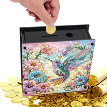 Load image into Gallery viewer, Hummingbird DIY Money Storage Box Diamond Art Decors for Adults Beginners