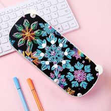 Load image into Gallery viewer, Mandala DIY Diamond Pencil Case Pen Brushes Accessories Travel Pencil Box
