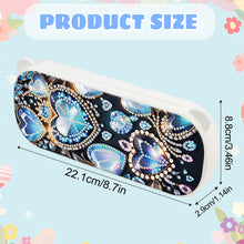 Load image into Gallery viewer, Crystal DIY Diamond Pencil Case Pen Brushes Accessories Travel Pencil Box