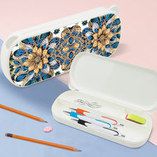 Load image into Gallery viewer, Mandala DIY Diamond Pencil Case Pens Brushes Accessories Travel Pencil Box