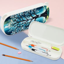 Load image into Gallery viewer, Tree Pattern DIY Diamond Pencil Case Pens Brushes Accessories Travel Pencil Box