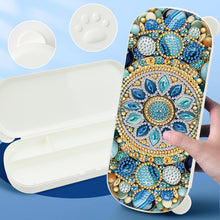 Load image into Gallery viewer, Mandala DIY Diamond Pencil Case Pen Brushes Accessories Travel Pencil Box
