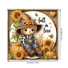 Load image into Gallery viewer, Acrylic 2D Flat DIY Love Autumn Hanging Diamond Art Kits Wall Door Decor