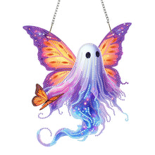 Load image into Gallery viewer, Acrylic Butterfly Ghost 2D Flat DIY Hanging Diamond Art Kits Wall Door Decoratio