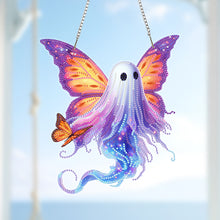 Load image into Gallery viewer, Acrylic Butterfly Ghost 2D Flat DIY Hanging Diamond Art Kits Wall Door Decoratio