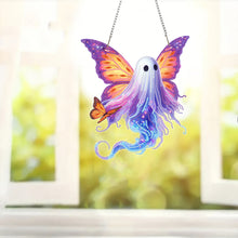 Load image into Gallery viewer, Acrylic Butterfly Ghost 2D Flat DIY Hanging Diamond Art Kits Wall Door Decoratio