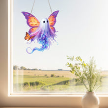 Load image into Gallery viewer, Acrylic Butterfly Ghost 2D Flat DIY Hanging Diamond Art Kits Wall Door Decoratio