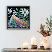 Load image into Gallery viewer, Diamond Painting - Partial Special Shaped - Daisy Girl (30*30CM)