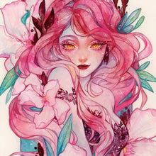 Load image into Gallery viewer, Diamond Painting - Full Round - Flower Girl (40*40CM)