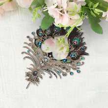 Load image into Gallery viewer, 2pcs 2D Flat DIY Peacock Hummingbird Hanging Mirror Diamond Art Kits Wall Door Decor