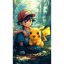 Load image into Gallery viewer, Diamond Painting - Full Round - Pocket Baby Pikachu (30*50CM)