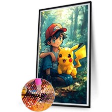 Load image into Gallery viewer, Diamond Painting - Full Round - Pocket Baby Pikachu (30*50CM)