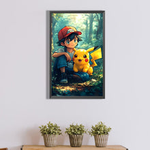 Load image into Gallery viewer, Diamond Painting - Full Round - Pocket Baby Pikachu (30*50CM)