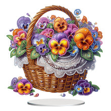 Load image into Gallery viewer, Flower Double Sided Effect Table Top Diamond Painting Ornament Kit(Phalaenopsis)