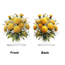 Load image into Gallery viewer, Flower Double Sided Effect Table Top Diamond Painting Ornament Kit (Dandelion)