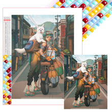 Load image into Gallery viewer, Diamond Painting - Full Square - Biker (40*50CM)