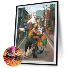 Load image into Gallery viewer, Diamond Painting - Full Square - Biker (40*50CM)