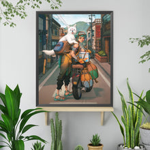 Load image into Gallery viewer, Diamond Painting - Full Square - Biker (40*50CM)