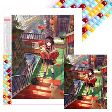 Load image into Gallery viewer, Diamond Painting - Full Square - Japanese Anime Girl (40*50CM)