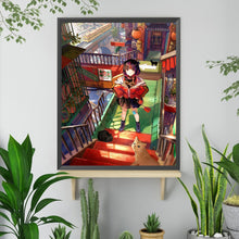 Load image into Gallery viewer, Diamond Painting - Full Square - Japanese Anime Girl (40*50CM)