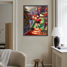Load image into Gallery viewer, Diamond Painting - Full Square - Japanese Anime Girl (40*50CM)
