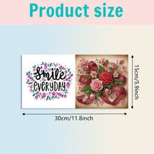 Load image into Gallery viewer, 6PCS Flowers DIY Diamond Art Greeting Cards Congratulations Cards & Gifts