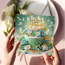 Load image into Gallery viewer, 6PCS Birthday DIY Diamond Art Greeting Cards Congratulations Cards & Gifts