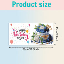 Load image into Gallery viewer, 6PCS Cake DIY Diamond Art Greeting Cards Congratulations Cards & Gifts