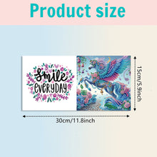 Load image into Gallery viewer, 6PCS White Horse DIY Diamond Art Greeting Cards Congratulations Cards & Gifts