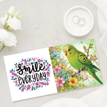Load image into Gallery viewer, 6PCS Bird DIY Diamond Art Greeting Cards Congratulations Cards & Gifts