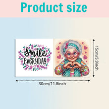 Load image into Gallery viewer, 6PCS Love You DIY Diamond Art Greeting Cards Congratulations Cards & Gifts