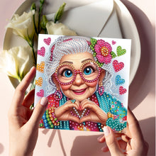 Load image into Gallery viewer, 6PCS Love You DIY Diamond Art Greeting Cards Congratulations Cards & Gifts