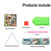 Load image into Gallery viewer, 2D Flat Acrylic DIY Boots Hanging Diamond Art Kits Wall Door Decoration)