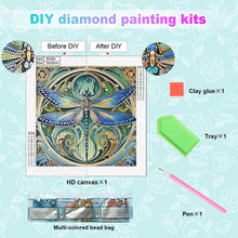 Load image into Gallery viewer, Diamond Painting - Partial Special Shaped - Dragonfly (30*30CM)