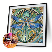 Load image into Gallery viewer, Diamond Painting - Partial Special Shaped - Dragonfly (30*30CM)