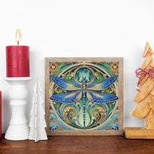 Load image into Gallery viewer, Diamond Painting - Partial Special Shaped - Dragonfly (30*30CM)