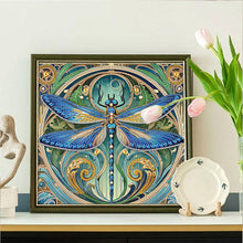 Load image into Gallery viewer, Diamond Painting - Partial Special Shaped - Dragonfly (30*30CM)