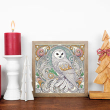 Load image into Gallery viewer, Diamond Painting - Partial Special Shaped - Owl (30*30CM)