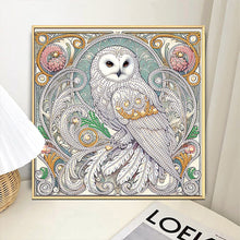 Load image into Gallery viewer, Diamond Painting - Partial Special Shaped - Owl (30*30CM)