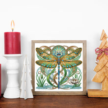 Load image into Gallery viewer, Diamond Painting - Partial Special Shaped - Dragonfly (30*30CM)