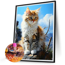 Load image into Gallery viewer, Diamond Painting - Full Round - Cat (40*50CM)
