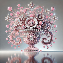 Load image into Gallery viewer, Diamond Painting - Partial Special Shaped - Gem Vase (30*30CM)
