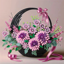 Load image into Gallery viewer, Diamond Painting - Partial Special Shaped - Flower Basket (30*30CM)