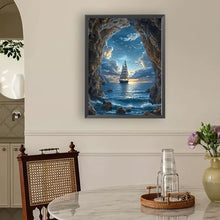 Load image into Gallery viewer, Diamond Painting - Full Round - Sailboat On The Sea (30*40CM)