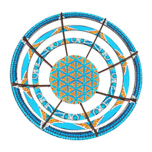 Load image into Gallery viewer, Flower Diamond Painting Wooden Serving Tray Decorative Diamond Art Fruit Tray(A)