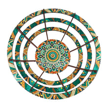 Load image into Gallery viewer, Flower Diamond Painting Wooden Serving Tray Decorative Diamond Art Fruit Tray(E)