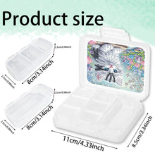 Load image into Gallery viewer, Cat Rhinestones Pill Storage Box Diamond Painting Pill Case for Art Craft