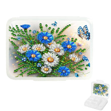 Load image into Gallery viewer, Flowers Grass Pill Storage Box Diamond Painting Pill Case for Art Craft
