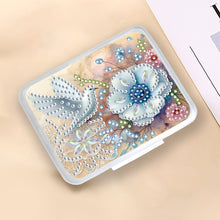 Load image into Gallery viewer, Birds Rhinestones Flowers Pill Storage Box Diamond Painting Pill Case for Art Cr