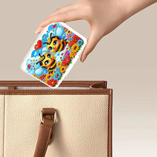 Load image into Gallery viewer, Bee Rhinestones Pill Storage Box Diamond Painting Pill Case for Art Craft